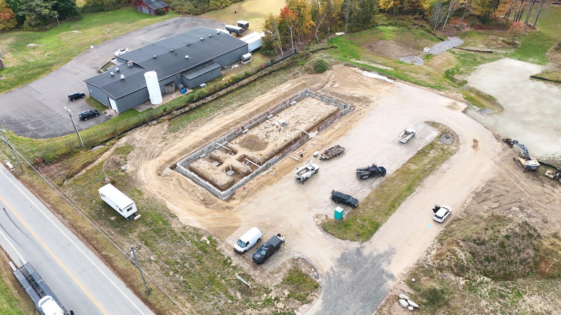Office and Shop for electrical contractor. Coventry, CT